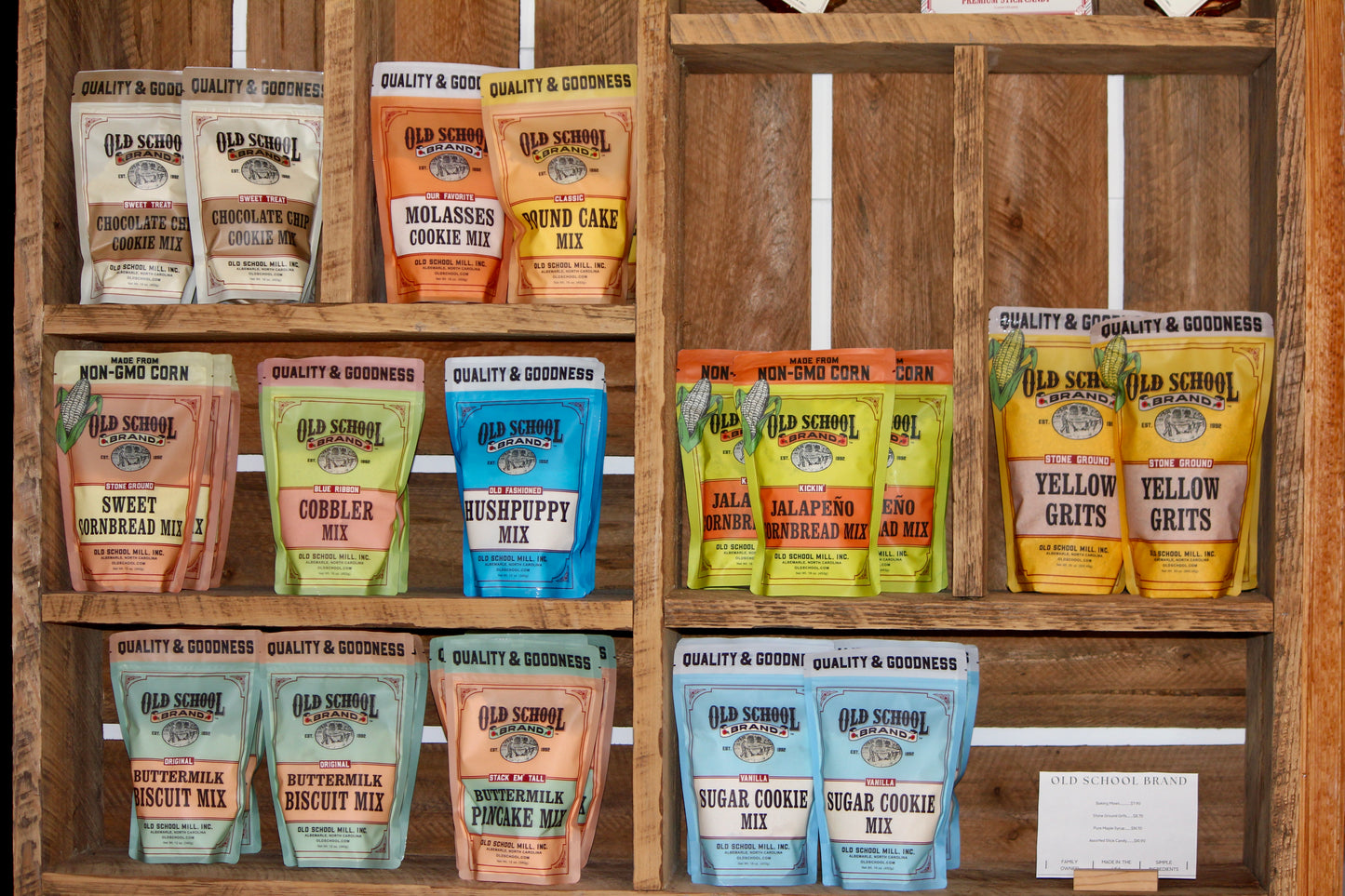 Old School Baking Mixes