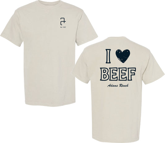 Adams Ranch I Love Beef Shirt